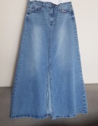 Spódnica maxi dżinsowa