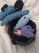 zestaw mini maskotek breloczki