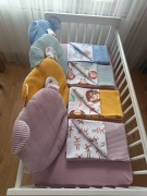 Poduszka Miś ikocyk dwustronny wafelek 