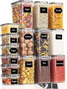 Pojemniki na zapasy z pokrywką, hermetyczne 15 sztuk. DARMOWA DOSTAWA