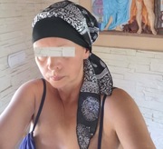 Czepek chusta damska