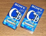 Kasety VHS Sony E-240CDE - dwie sztuki