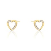 Kolczyki serduszka 