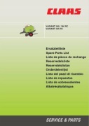 Katalog części prasa CLAAS VARIANT 360 360 RC