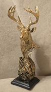 Figurka statuetka myśliwska JELEŃ BYK. Na prezent dla myśliwego Leśnika.