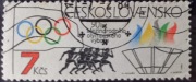 Znaczek pocztowy Czechosłowacja 1984r.r.olimpijska