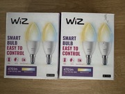 Wiz e14 4xWhites WiFi smart żarówki Matter 470lm