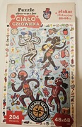 Puzzle edukacyjne obserwacyjne Ciało Człowieka + plakat Xplore Team