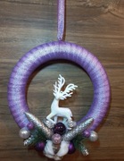 Wianek świąteczny wiszący 