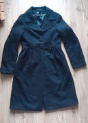 Elegancki czarny welniany płaszcz H&M rozm.36,super stan