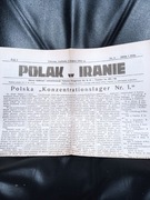 "Polak w Iranie" - 2 sierpnia 1942 r.