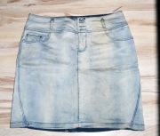 190^  XLNT spódnica elastyczna jeansowa 46/48