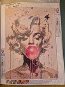 Haft diamentowy - Marilyn pink (gotowy)