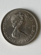Moneta kolekcjonerska twenty five 25 pence 