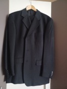 Garnitur męski czarny 3- częściowy 