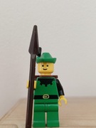 LEGO castle figurka Forestman czarny 
