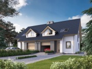 Projekt domu ECO15 EXTRADOM Bliźniak, Dwulokalowy dwie strony