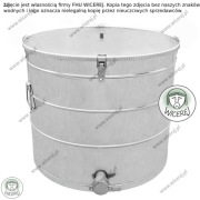 PREMIUM Odstojnik do miodu 150L z ZATRZASKAMI nierdzewny kwasoodporny