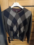 Sweter męski XL bawełniany włoska marka 