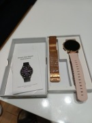 SMARTWATCH ELEGANCKI ZEGAREK DAMSKI ROZMOWY MENU PL BRANSOLETKA + PASEK