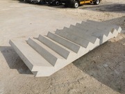 Schody betonowe, Bieg schodowy, stopnie prefabrykowane