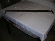 Piła ręczna stara do drewna