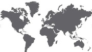Ikea KLATTA naklejki dekoracyjne mapa świata