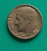 10 CENTÓW USA 1976 ONE DIME LIBERTY Roosevelt
