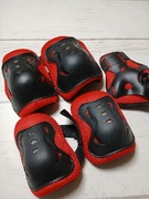 Ochraniacze Zestaw 6 sztuk na rolki deskorolkę rower dla dzieci 