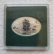 Moneta 10 zł 2010 r. Wielkie bitwy Kłuszyn, folder