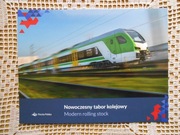 Nowoczesny tabor kolejowy folder