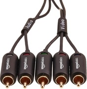 Kabel Komponentowy kabel wideo RCA AmazonBasics z dźwiękiem – 180cm