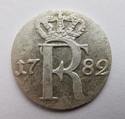 1/24 talara 1782, Fryderyk II, Prusy – Srebro (1)