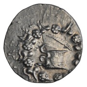 Grecja, Jonia, Efez, srebro, tetradrachma (cystofor), ok. 82/81 p.n.e.