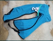 Ocieplacz ręcznik dla pupila psa mikrofibra niebieski