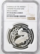 20 zł - 1995 - Sum (łac. Silurus glanis) - NGC PF70 Ultra Cameo