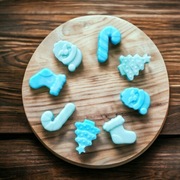 Mini mydełka glicerynowe 8 sztuk