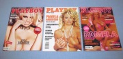Pamela Anderson Playboy luty 1999, luty 2002 i styczeń 2016