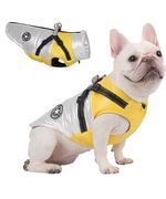 Kurtka Dla Psa Ciepła Zimowa Wodoodporna Wiatroszczelna Z Uprzężą Rozmiar L