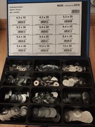 Podkładki w zestawie