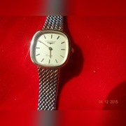 Przepiękny damski Longines pozłacany
