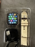 Smartwatch Apple Style – rozmowy BT, PL menu, sport, powiadomienia 