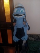 Crazy Frog wielka maskotka vintage 82 cm 