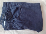 H&M Zara Benetton Okaidi spodnie chłopięce sztruks granat stan idealny 146