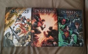3x komiks INJUSTICE 0,1,2- Bogowie pośród Nas nowe w folii