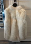 Kamizelka z lisa futro naturalne