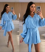 Połyskującą sukienka s/m