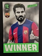 PANINI TOP CLASS 2024 Gundogan nr.183 ( Barcelona ) WINNER 
