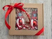 Bombki skrzaty, mikołaje na choinke 2 szt. Święta