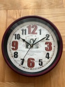 Zegar 26x26 ścienny nieużywany w opakowaniu